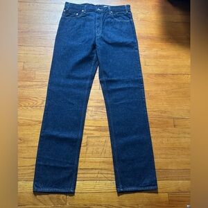 Levi's Dark Blue Straight Jeans